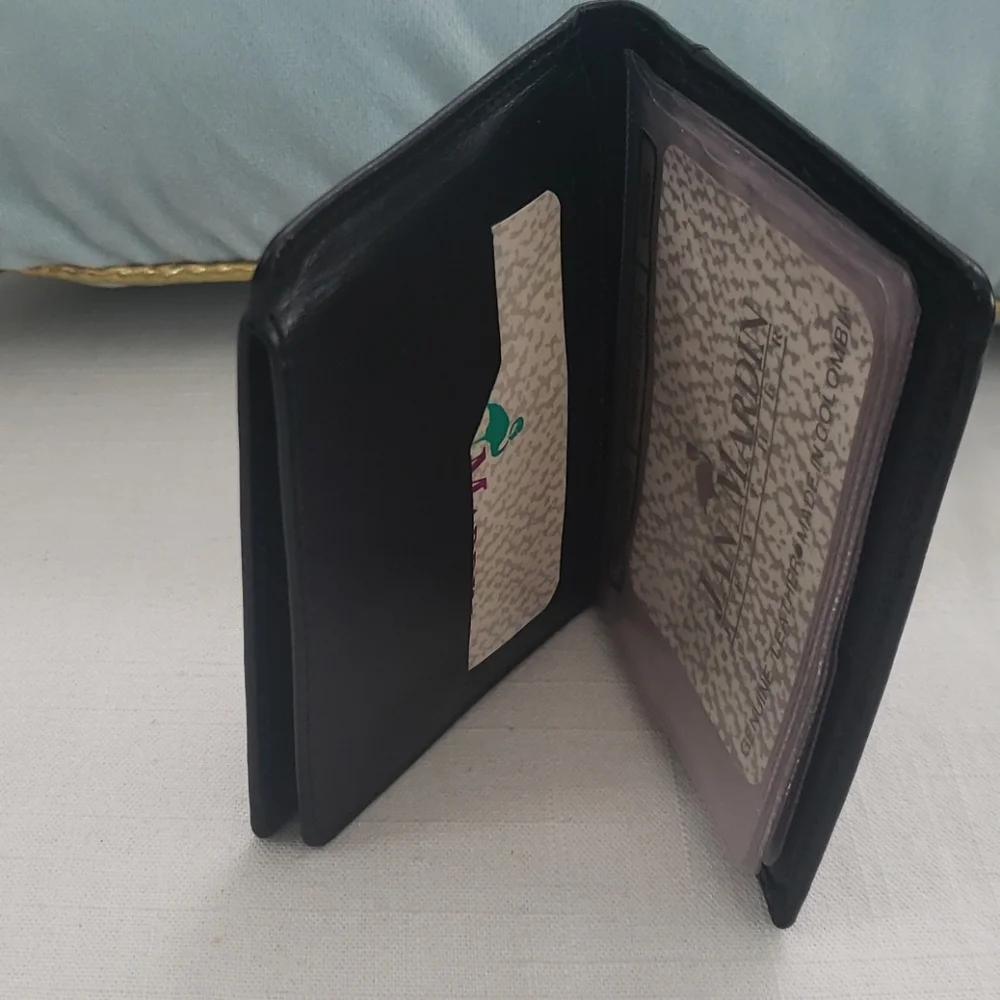 Genuine leather men wallet
